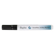 PORCELAIN & GLASS MARKER, BLACK 1-2mm RAYHER