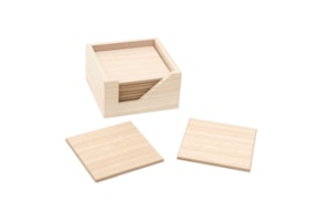CAIXA C/BASES P/ COPOS 11X11X6CM