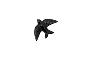SWALLOW 8.5X6X2.2CM BLACK