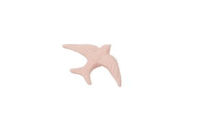 SWALLOW 11.5X8X2.5CM ROSE
