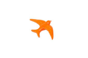 ANDORINHA 11.5X8X2.5CM NARANJA