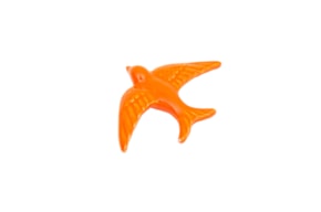 ANDORINHA 11.5X8X2.5CM NARANJA