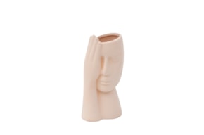 CACHE POT 13X24.5X10CM MAO NA CARA