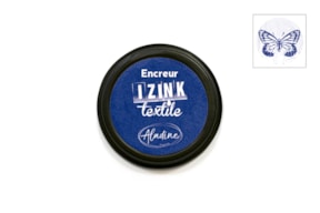 TINTEIRO IZINK TEXTILE 19grs AZUL ESCURO 19014