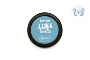 TINTEIRO IZINK TEXTILE 19grs AZUL TURQUESA 19015