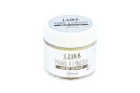 IZINK EMBOSSING POWDER 3D 25ML 10132 OPALINE NACRE