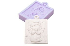 SILICONE MOULD ANGEL 5X6.9CM MLD158
