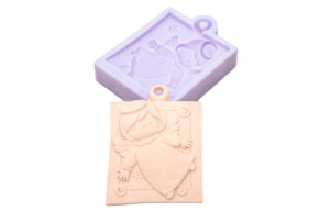 SILICONE MOULD ANGEL 5X6.9CM MLD159