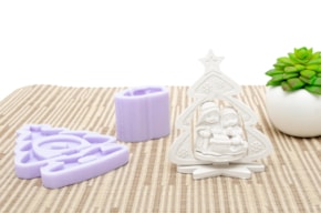 SILICON MOLD DECO CHRISTMAS 10CM MLD145