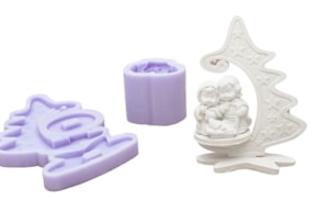 SILICON MOLD DECO CHRISTMAS 7X9.3CM MLD146