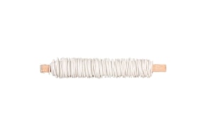 ROLO 20 M FIO ARAME REVESTIDO PAPEL 0.55mm BRANCO RAYHER