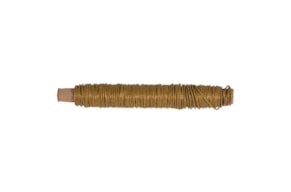 ROLO 20 M FIO ARAME REVESTIDO PAPEL 0.55mm DOURADO RAYHER