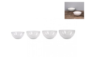 Casting mould set Bowls,4 acrylic half-balls:ø14-20cm RAYHER