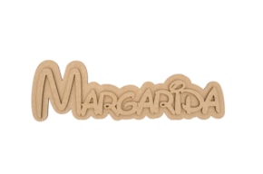 NOME PERSONALIZAVEL 6 A 10 LETRAS C/PLACA