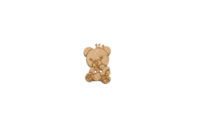 SET 12 BOTONES 2.2X3X0.3CM MDF