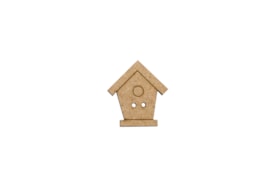 SET 12 BOTOES GAIOLA 3X2.7X0.3CM MDF