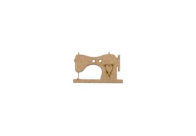 SET 12 BOTOES MÁQUINA DE COSTURA 3X1.9X0.3CM MDF