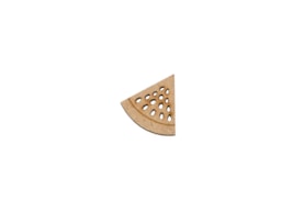 SET 12 BOTOES MELANCIA 2.5X2.4X0.3CM MDF