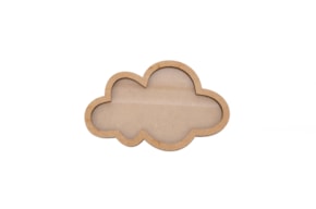 KIT SHAKER BOX NUVEM 15X9.6X0.9CM MDF