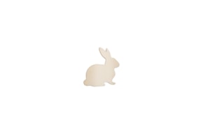 SET 12 COELHOS 4.8X5X0.3CM CHOUPO