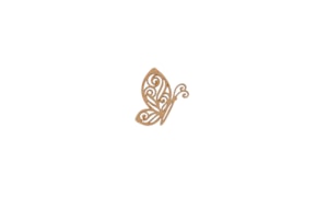 SET 12 BORBOLETAS 4.1X4X0.3CM MDF