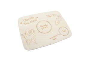 TABLERO DE PAPA NOEL 35X26.5X0.6CM CHOUPO