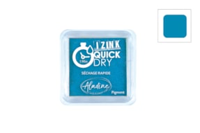 TINTEIRO IZINK QUICK DRY  AZUL TURQUESA 19541