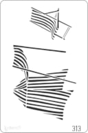 STENCIL 20X30CM 313 BEACH