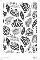 STENCIL 20X30CM 265 LEAFS
