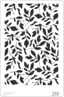 STENCIL 20X30CM 266 LEAFS