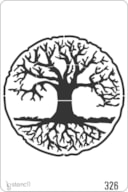 STENCIL 20X30CM 326 TREE OF LIFE