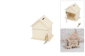 PIGGY BANK HOME 13X10X14.5CM