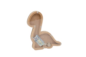 KIT CUADRO HUCHA DINOSSAURO 21X23X1.6CM MDF