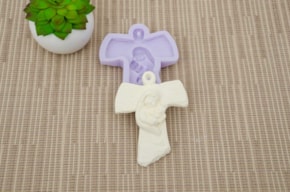 MOLDE SILICONE CRUZ BELENE 7x9x1,5CM MLD170