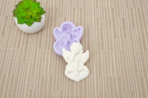 SILICONE MOLD ANGEL 6x8x1,5CM MLD172
