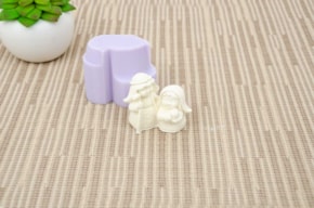 SILICONE MOLD NATIVITY FAMILY 5x2,5x4,5CM MLD189