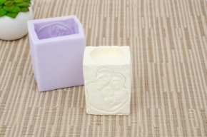 SILICONE MOLD CANDLE SUPPORT NATIVITY FAMILY 5x4x6,5CM MLD1