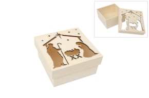 CAJA NAVIDAD 16X16X8CM