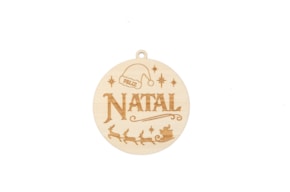 SET 4 BOLAS DE NAVIDAD D.9X0.4CM CHOPO