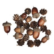 SORTIDO 27 BOLOTAS e PINHAS 2- 4CM RAYHER
