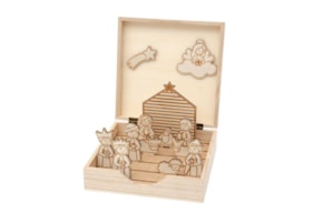 CAJA C/ BELÉN 20X20X6.5CM