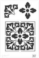 STENCIL 20X30CM 367 TILE