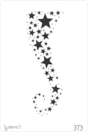 STENCIL 20X30CM 373 ESTRELAS