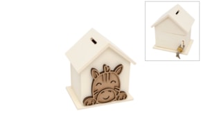 PIGGY BANK HOME 13X10X14.5CM