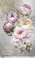PAPEL ARROZ 54X33CM LA VIE EN FLEURS PEONIES IV PFY-12723