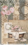 PAPEL ARROZ 54X33CM HOME&DECO BATH PFY-13657