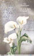 PAPEL ARROZ 54X33CM LA VIE EN FLEURS CALLA LILYIII PFY-12739