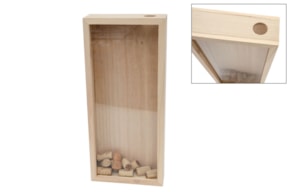 FRAME W/SLOT FOR CORKS 45X20X7CM