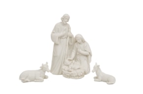 NATIVITY FAMILY 3PCS  7.8X5.6X11.7CM