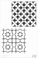 STENCIL 20X30CM 432 ARABESQUES
